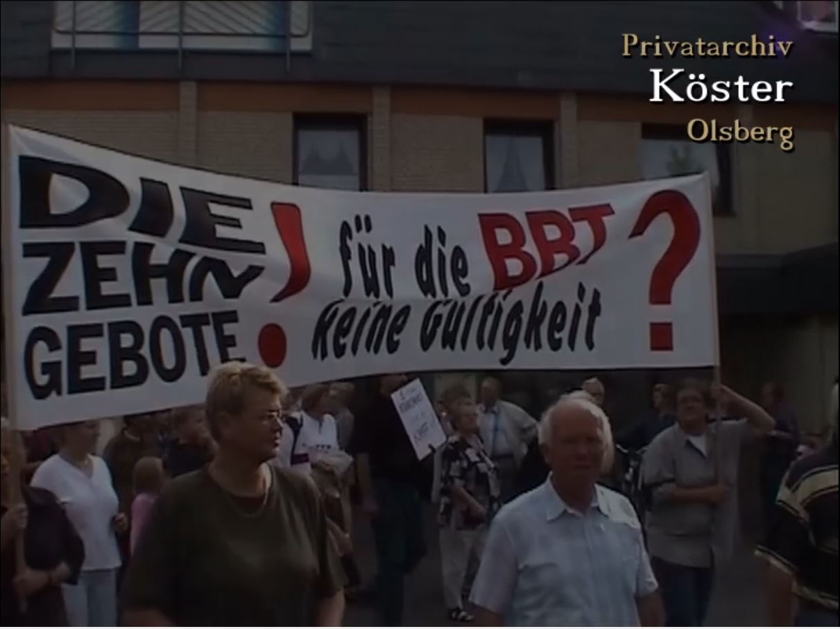 Demonstration für den Erhalt des St. Josefs-Hospitals Olsberg