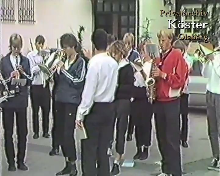 Schützenfest Olsberg 1985 - Kränzen