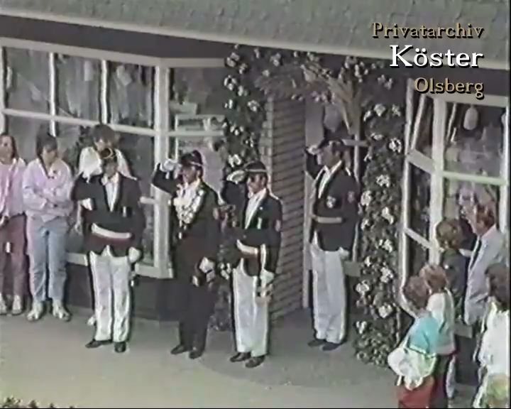 Schützenfest Olsberg 1985 - Sonntag