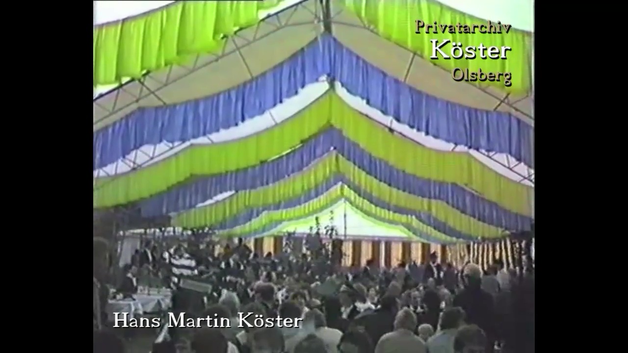 Kreisschützenfest Olsberg 1984 - Festball