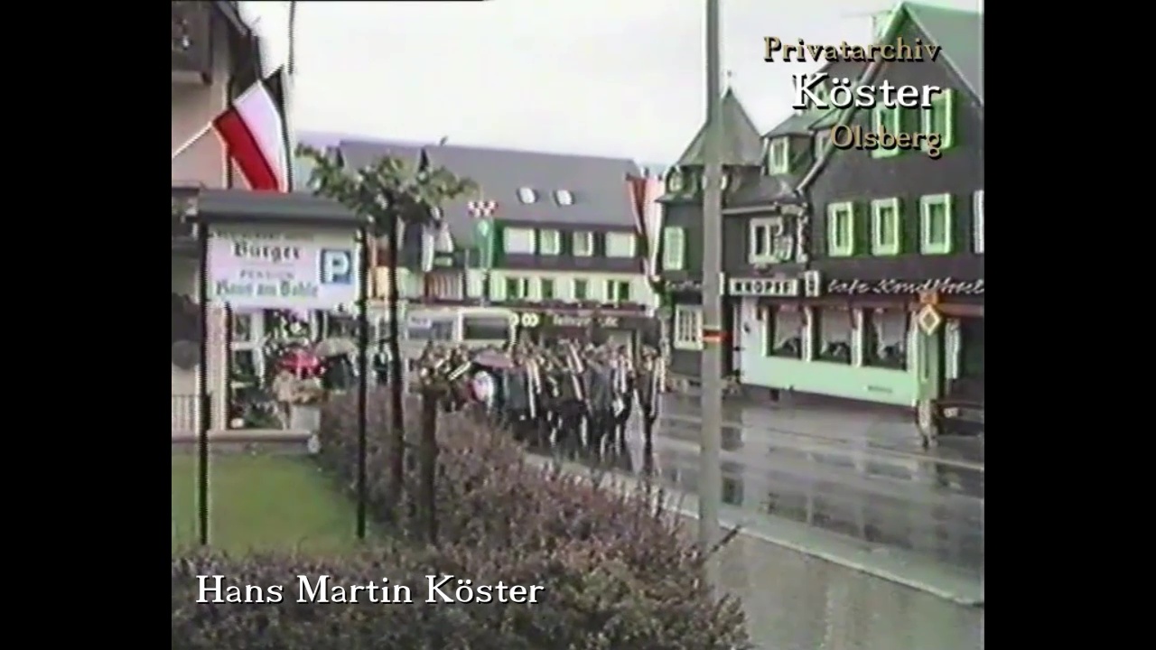 Kreisschützenfest Olsberg 1984 - Schützenmesse