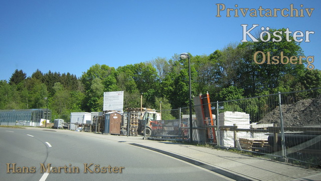 Bahnhof Olsberg - Baustelle