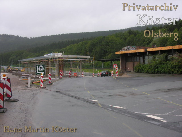 Bahnhof Olsberg - Verkehrsumleitung