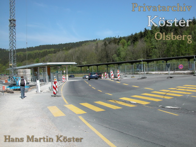 Bahnhof Olsberg - Baustelle