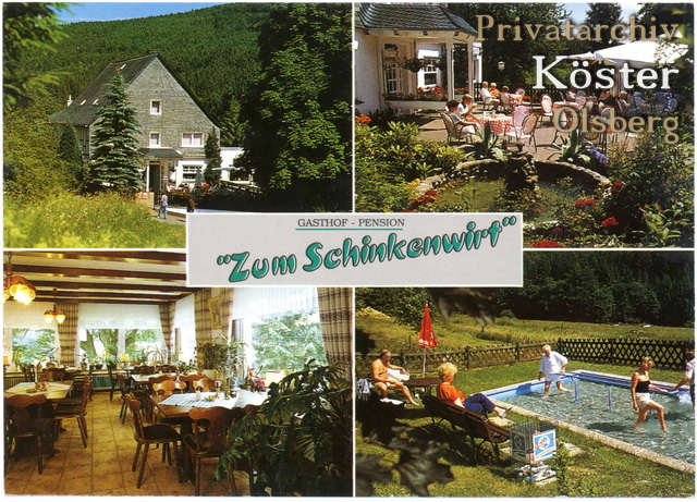 Ansichtskarte Zum Schinkenwirt 1994