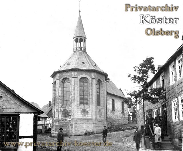 Die Olsberger Kapelle 1890