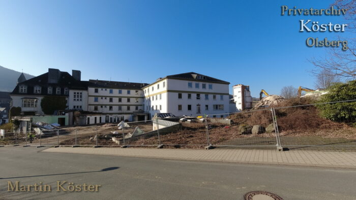 St. Josefs-Hospital Olsberg - Abriss Schwesternheim