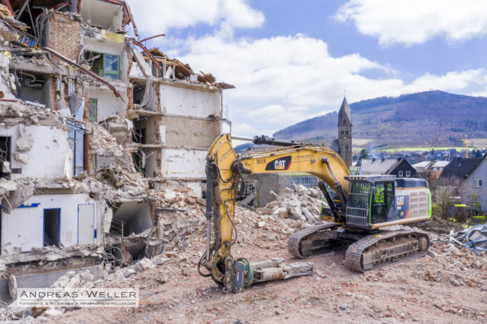 St. Josefs-Hospital Olsberg - Abriss OP- und Intensiv-Trakt