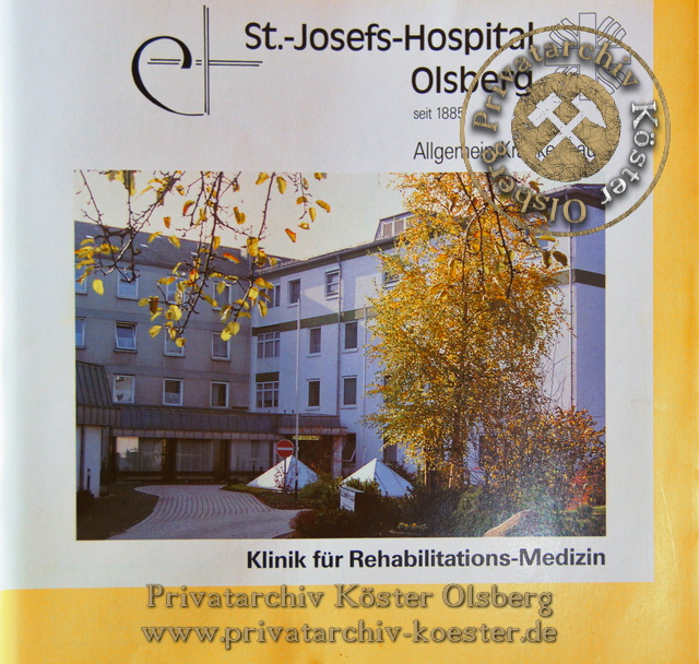 St. Josefs-Hospital Olsberg - Patienteninformation 1994
