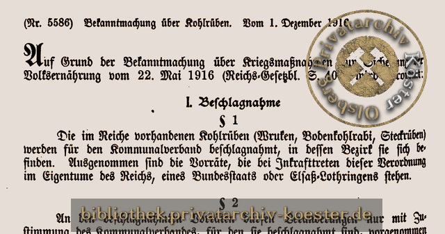 Deutsches Reichsgesetzblatt Nr. 5586