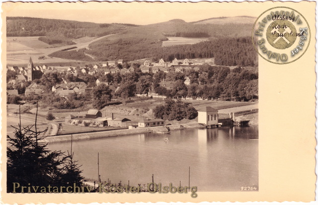 Ansichtskarte "Olsberg Hochsauerland" 1942