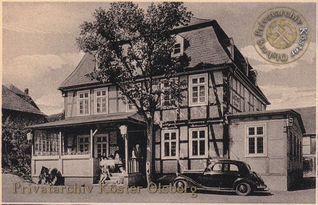 Ansichtskarte "Gaststätte Bürger" 1955
