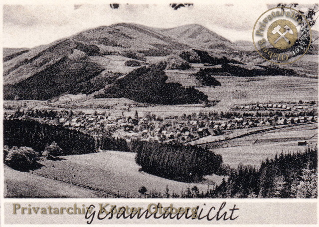 Ansichtskarte "Kneippkurort Olsberg im Hochsauerland" 1956