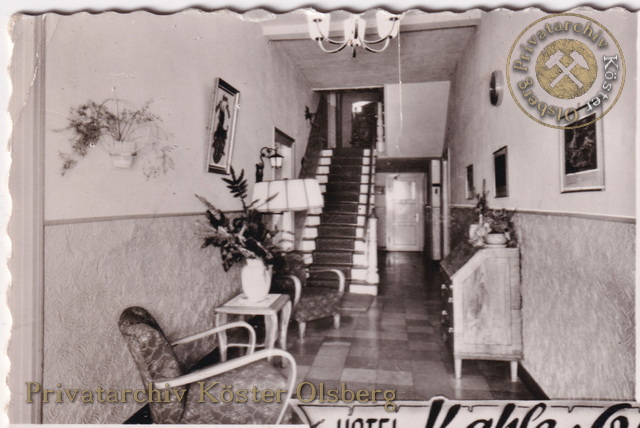 Ansichtskarte "Hotel Kahle" 1961