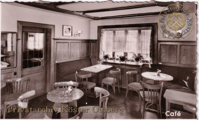 Ansichtskarte "Gasthof u. Café Karl Kropff" 1962