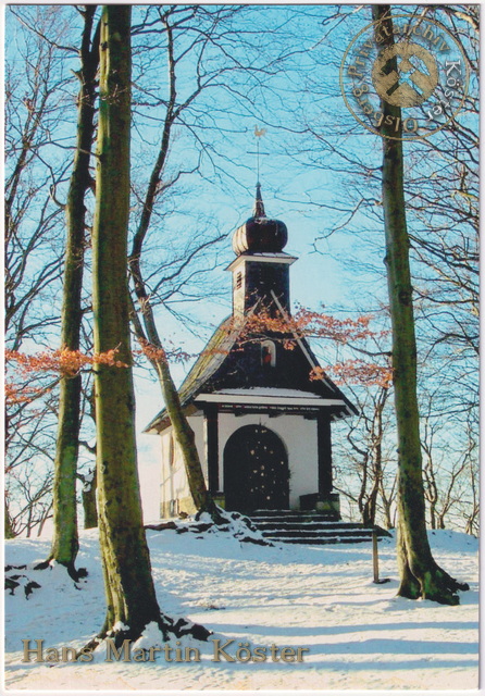 Ansichtskarte "Friedenskapelle auf dem Borberg" 2003