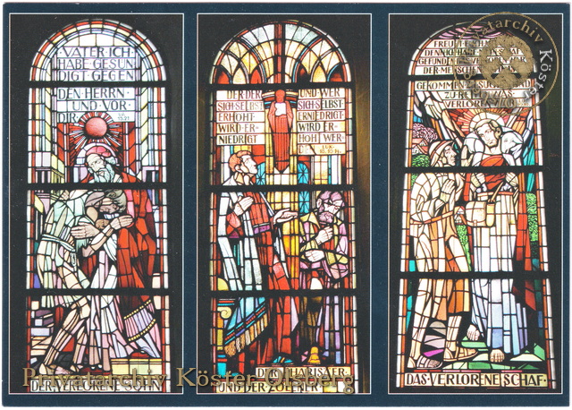 Ansichtskarte "Kirchenfenster" 2003