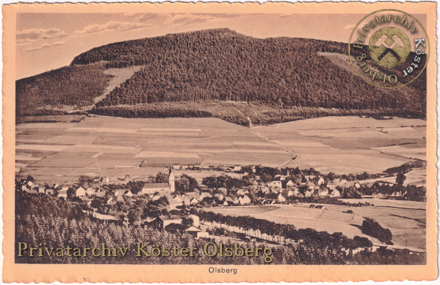 Ansichtskarte "Olsberg" 1925
