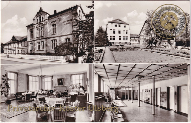 Ansichtskarte "Kneipp-Sanatorium Dr. med. August Grüne" 1972