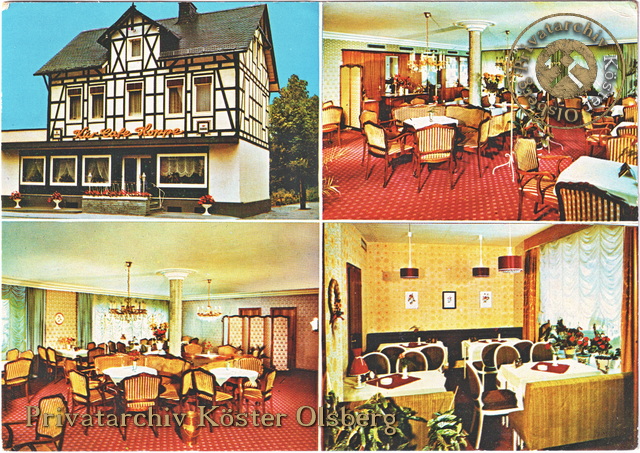Ansichtskarte "Kur-Café Hoppe" 1974