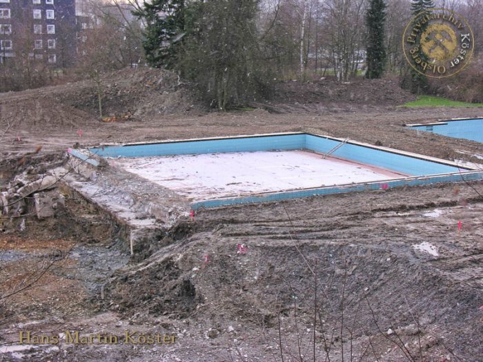 Baustelle AquaOlsberg März 2007