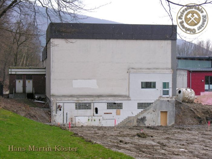 Baustelle AquaOlsberg März 2007