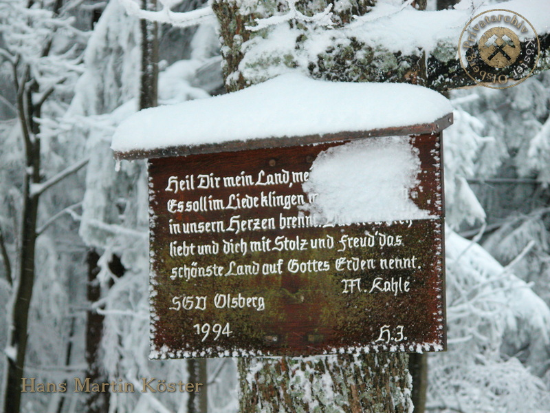 Winter auf dem Olsberg 2005