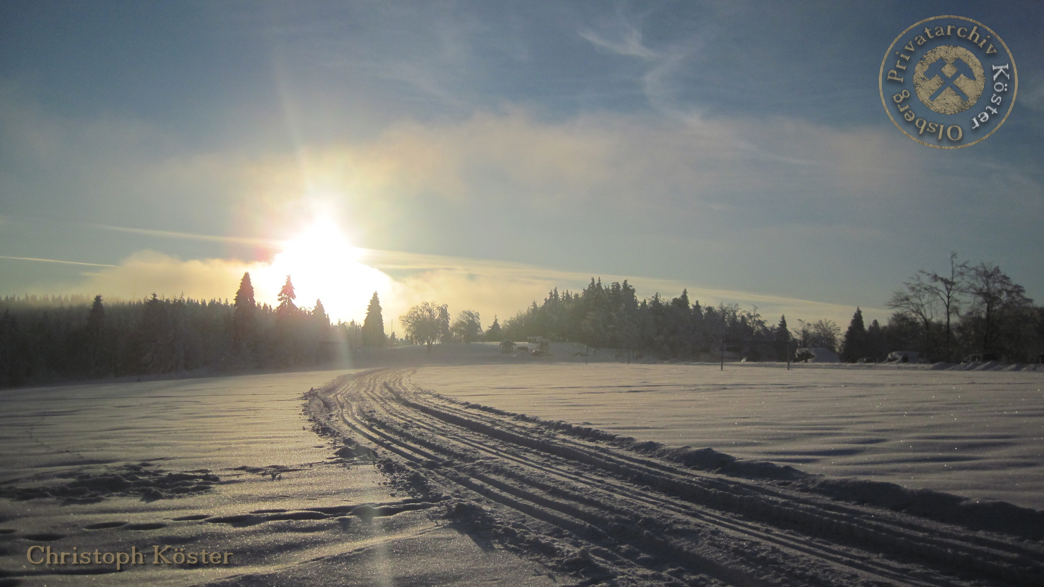 Winter auf dem Kahlen Asten im Dezember 2010