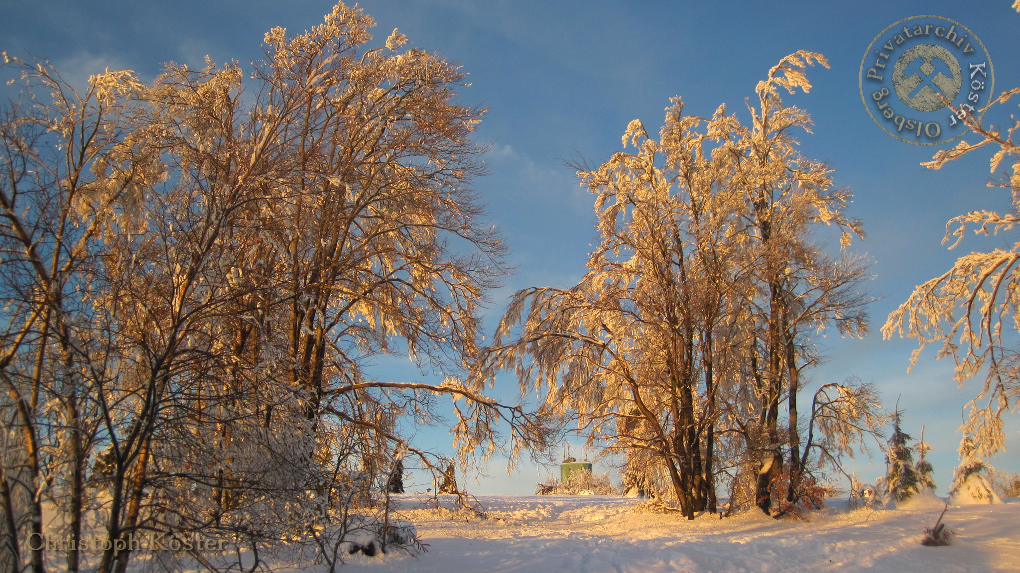 Winter auf dem Kahlen Asten im Dezember 2010