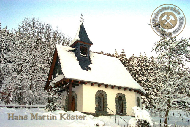 Kapelle zur heiligen Familie beim Schinkenwirt im Februar 2002