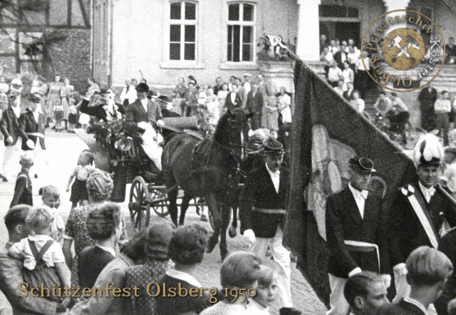 Schützenfest in Olsberg 1950 - Montag