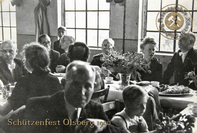 Schützenfest in Olsberg 1950 - Montag