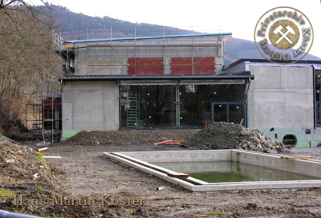 Baustelle des AquaOlsberg im Januar 2008