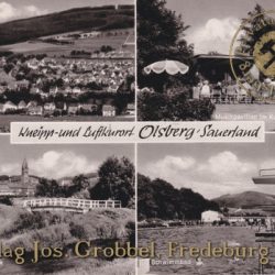 Ansichtskarte "Kneipp- und Luftkurort Olsberg - Sauerland"