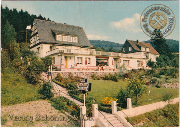 Ansichtskarte "Hotel-Pension Haus Tanneck"