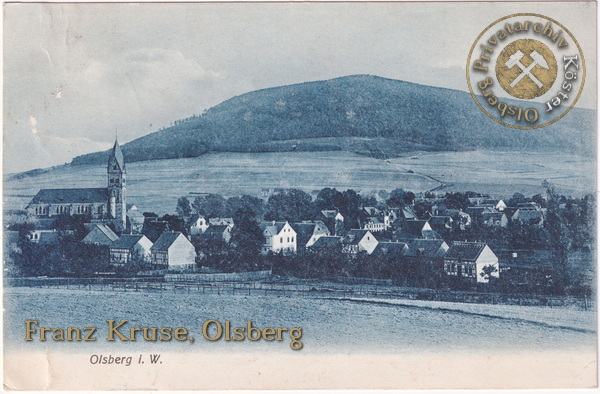 Ansichtskarte "Olsberg i.W."
