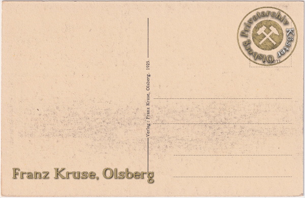 Ansichtskarte "Olsberg"