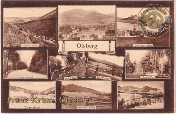 Ansichtskarte "Olsberg"