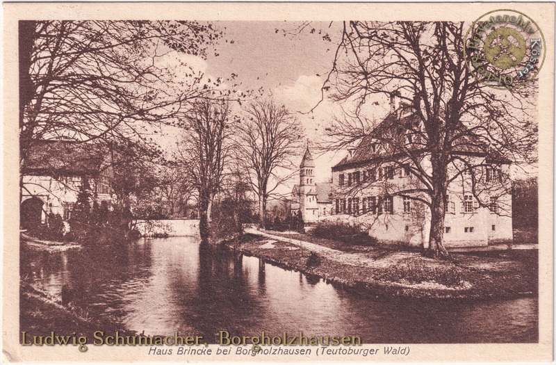 Ansichtskarte "Haus Brincke bei Borgholzhausen (Teutoburger Wald)"