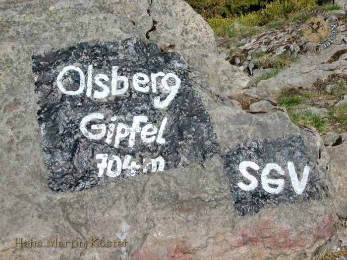 Auf dem Olsberg im April 2004