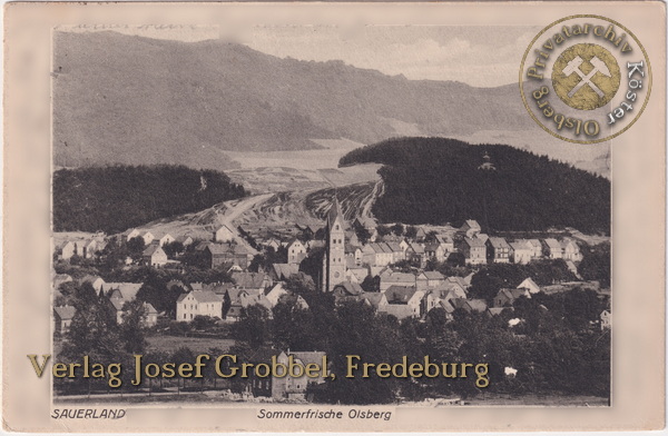 Ansichtskarte "Sauerland - Sommerfrische Olsberg"