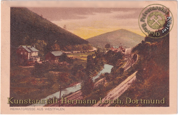 Ansichtskarte "Karls-Aue bei Olsberg-Steinhelle"