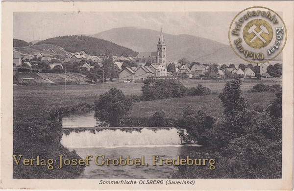 Ansichtskarte "Sommerfrische Olsberg (Sauerland)"