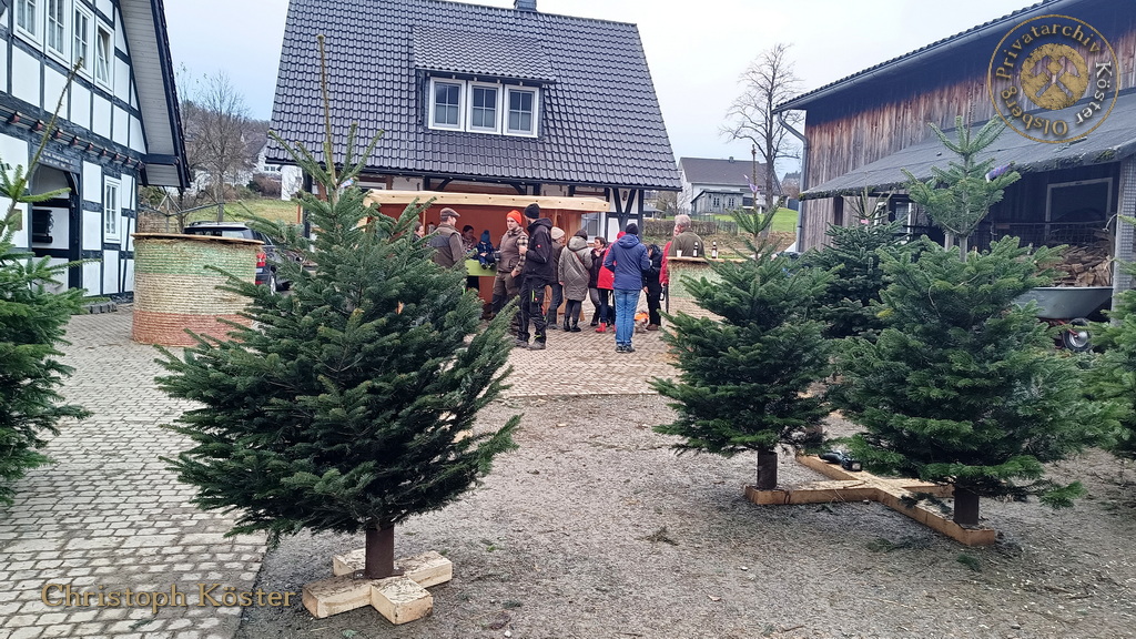 Weihnachtsbaumverkauf auf dem Schultenhof