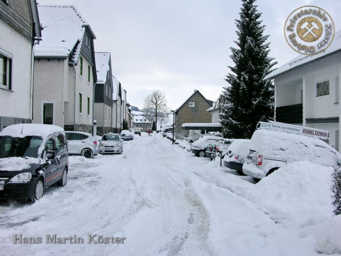 Winter in der Wilhelmstraße