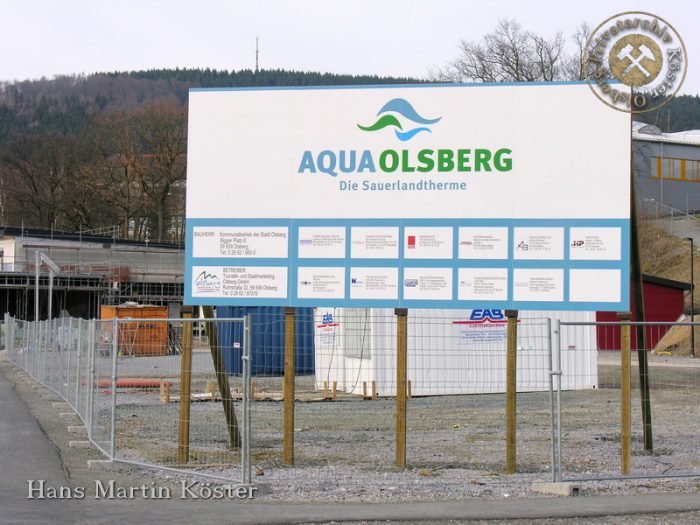 Olsberg - Baustelle des AquaOlsberg