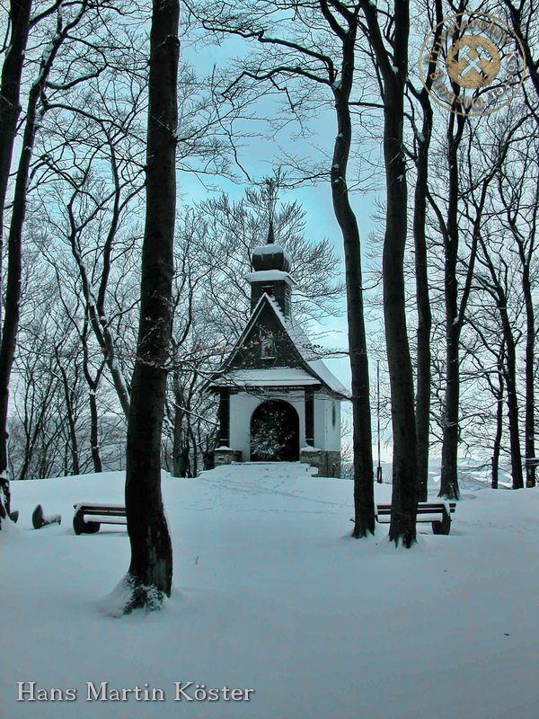 Die Borberg-Kapelle im Winter
