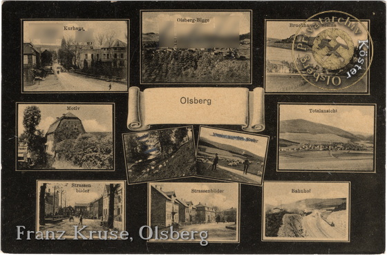 Ansichtskarte "Olsberg"