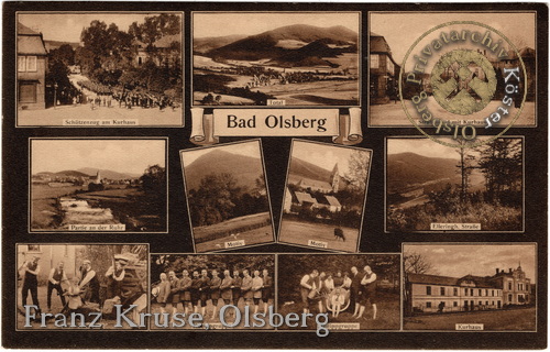 Ansichtskarte "Bad Olsberg"