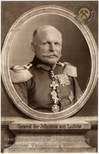 Wohlfahrtskarte "General der Infanterie von Lochow"